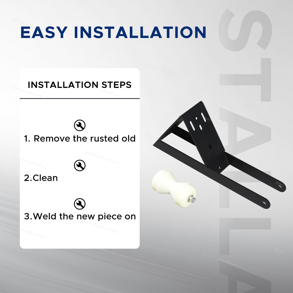 Boat Trailer Galvanized Winch Seat With Roller For Winch Posts With Roller