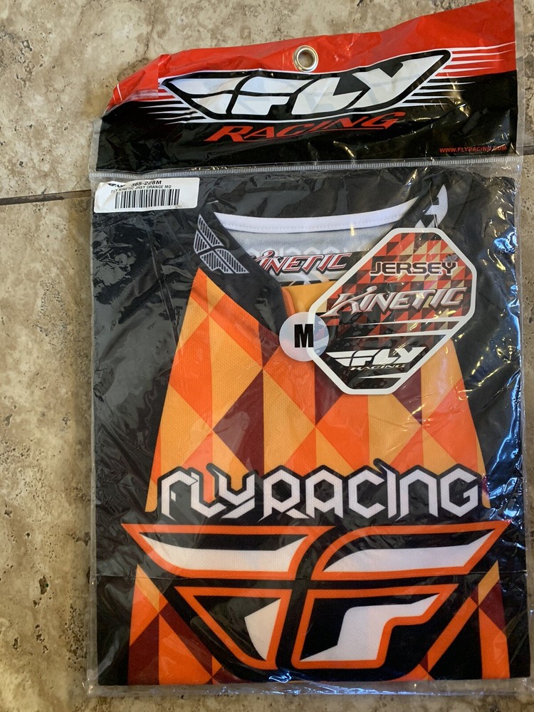 Fly Kinetic Orange Medium Jersey 365-228m