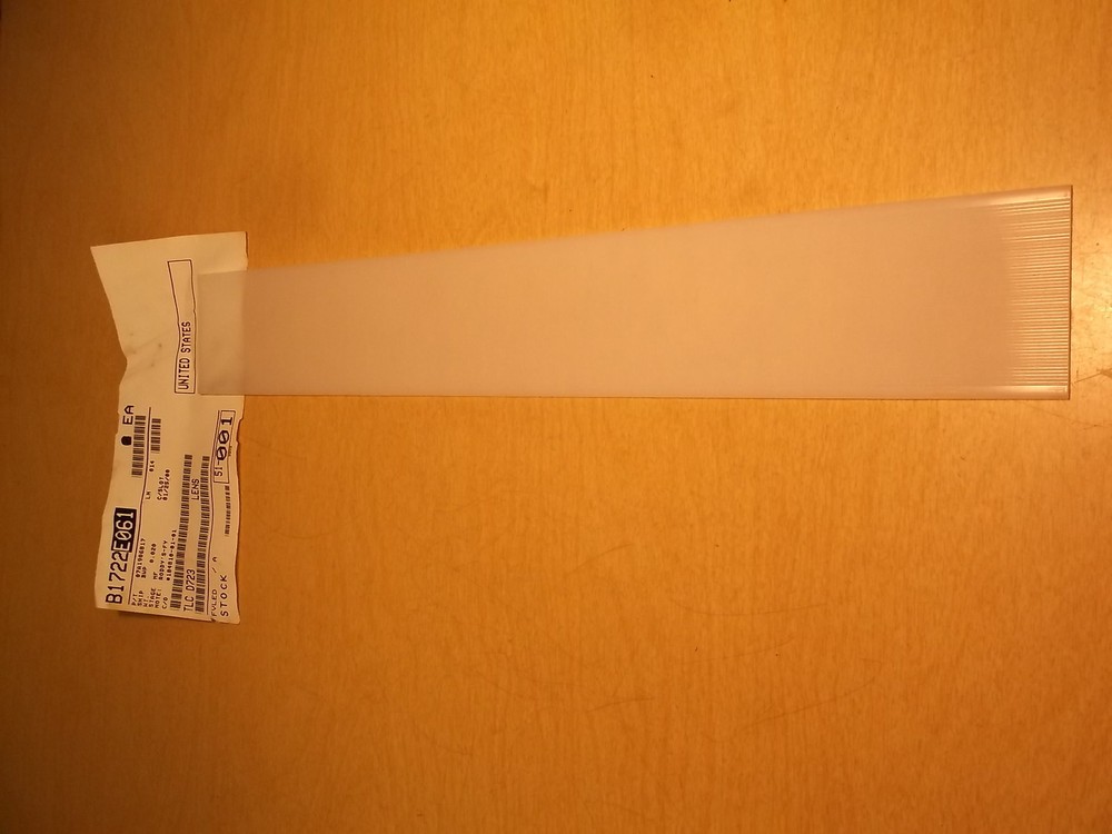 Lens 07A1906817, Interior Sleeper Bunk Light Panel *FREE SHIPPING*