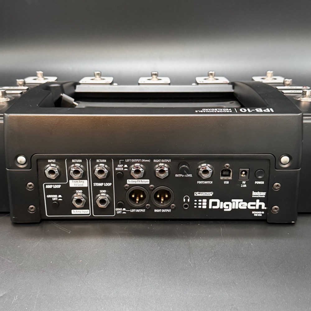 DigiTech iPB-10 PROGRAMMABLE PEDALBOARD For Guitars 20-0347-A