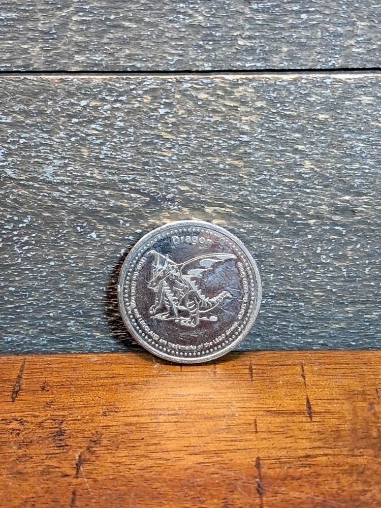 legoland commerative dragon coin