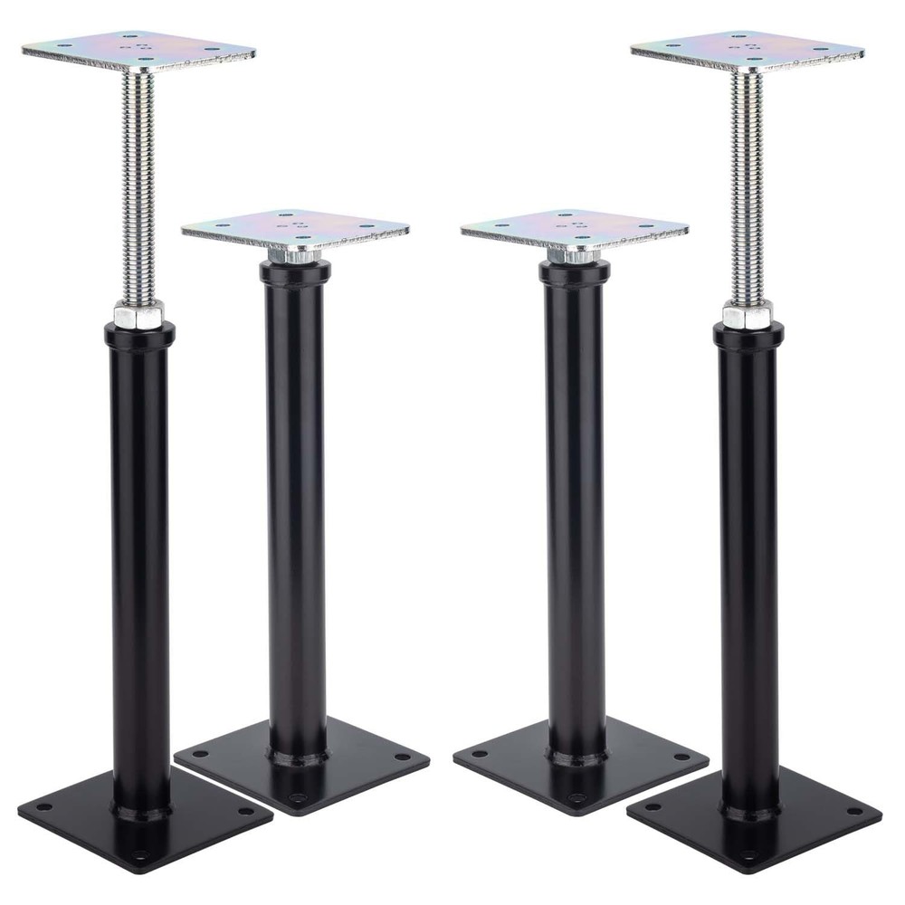 4 Pack Adjustable Floor Jack,Mini Screw Jack,Telescoping Jack for Temporary S...