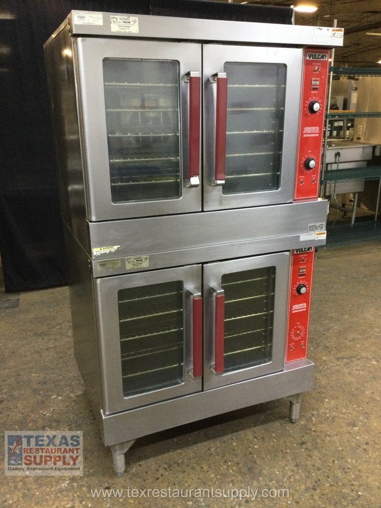 Vulcan VC4GD-10 Gas Double Stack Full Size Convection Oven