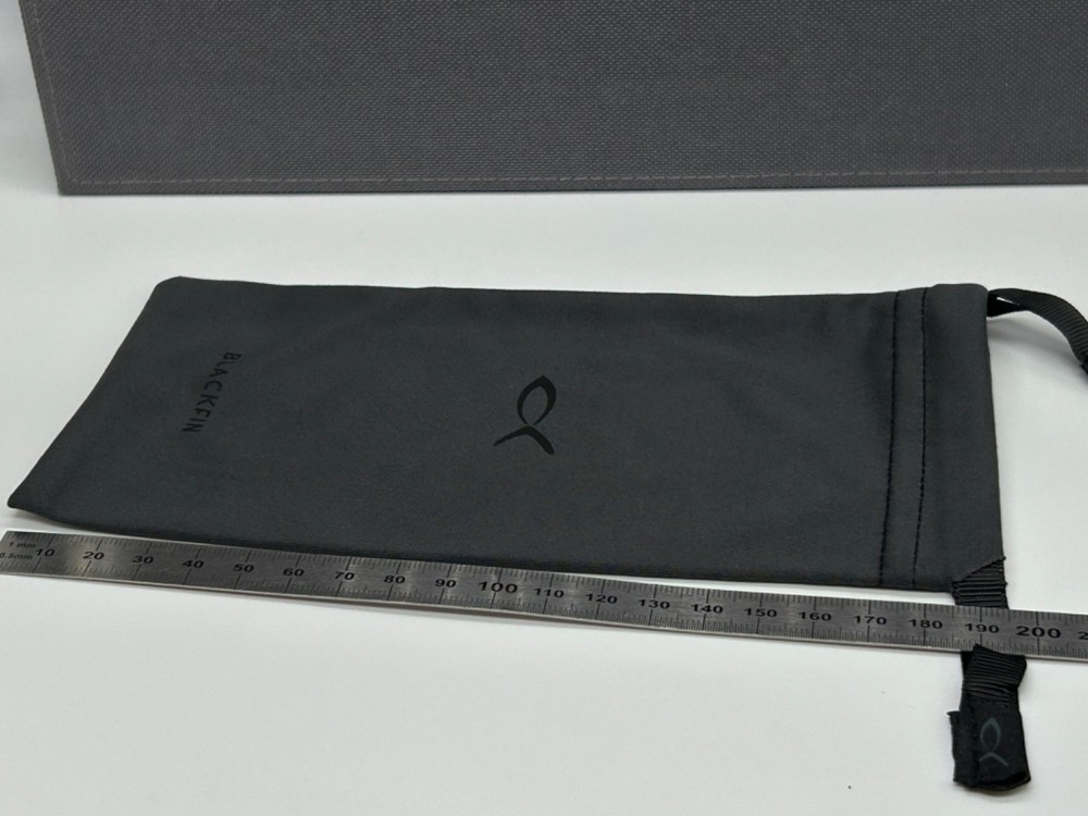 Backfin Glasses Case Bag Glasses Pouch Microfiber Gray Bag
