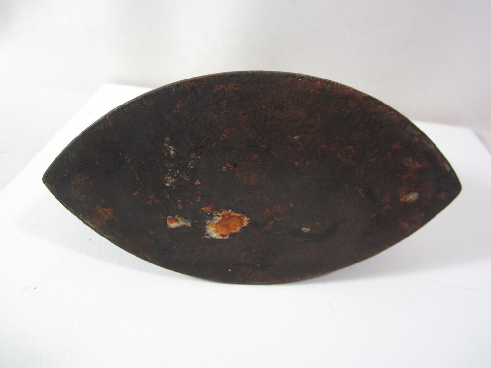 Antique Sad Iron with Removable Wood Handle