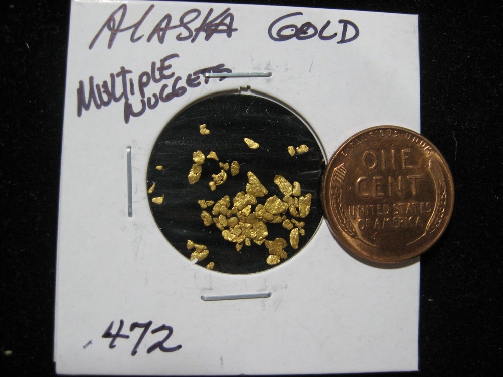 ALASKA GOLD NUGGETS .472 GRAM