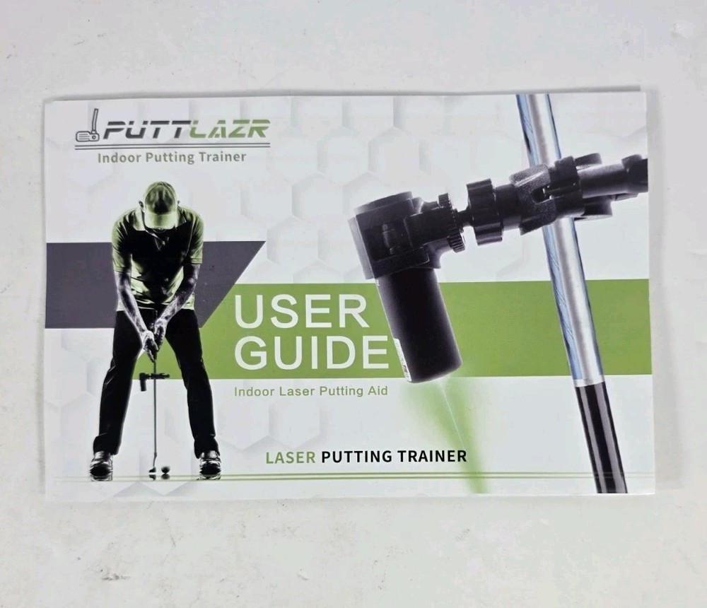 Indoor Golf Training Aid Green Line Putting Trainer Alignment Tool Men