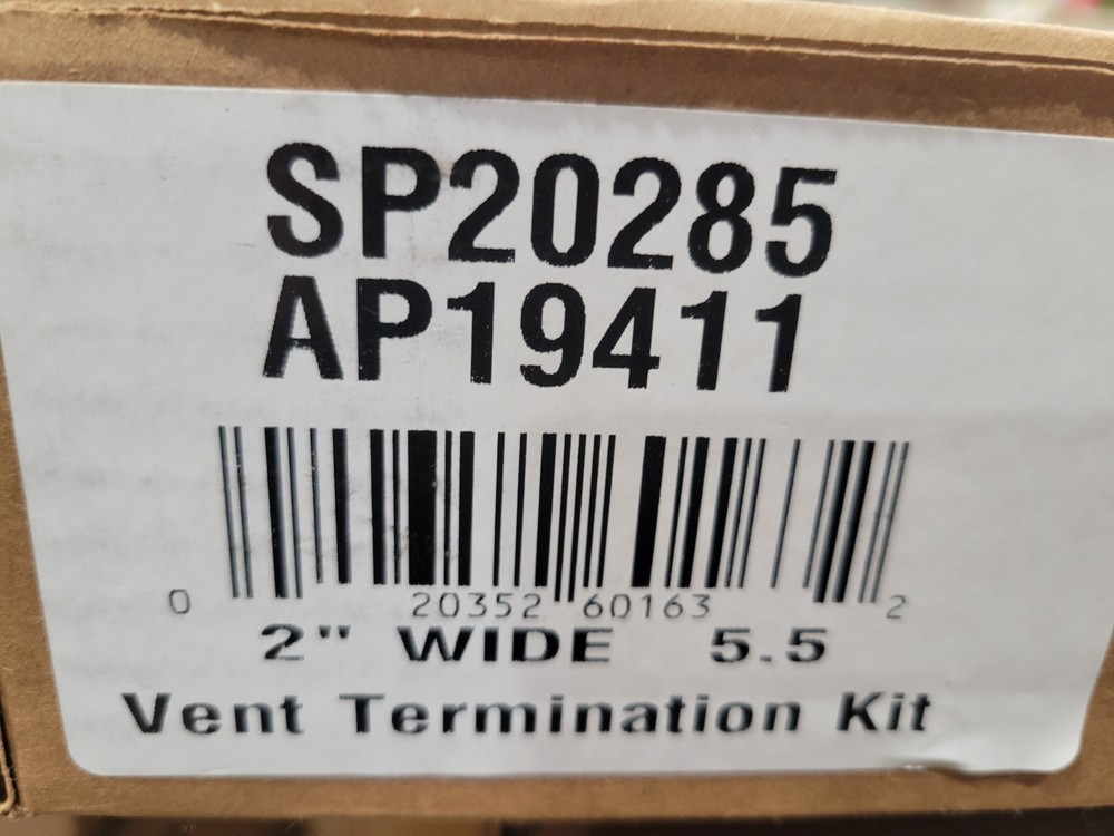 Rheem SP20285 2 in. Wide Vent Termination Kit -  SP20285 AP19411