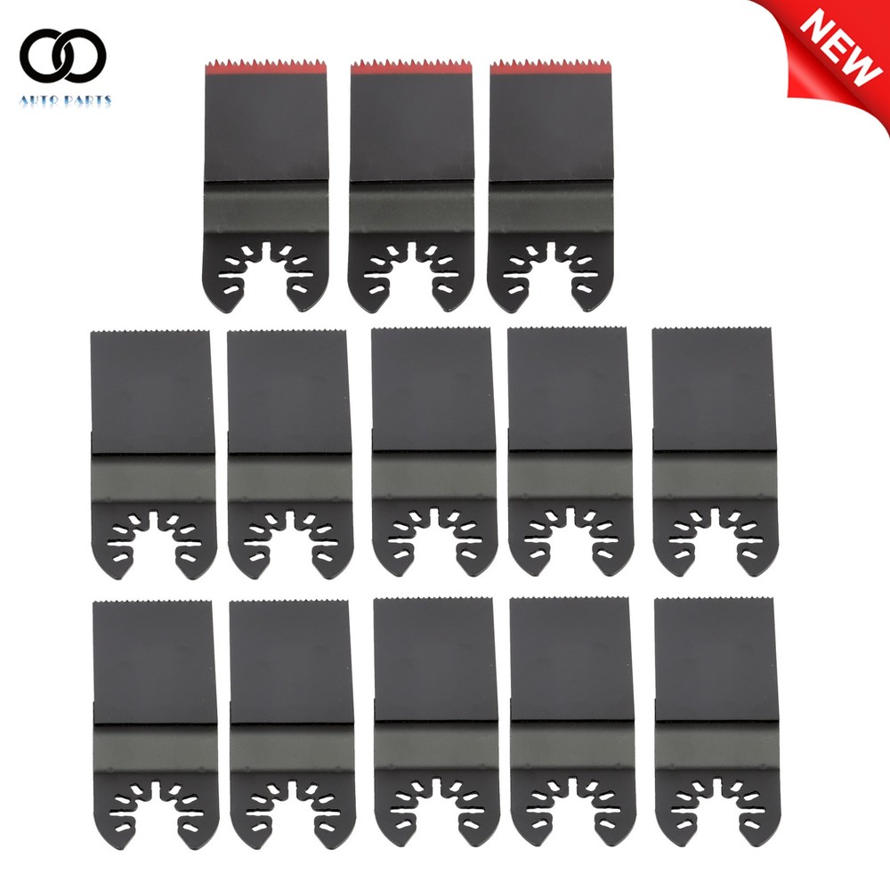 35PCS 7 Types Multitool Blades Titanium Oscillating Tool Quick Saw Blades