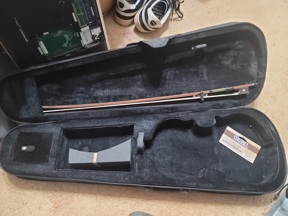 Full Size 4/4 Violin w/ Case Bow & Strings – Beginner Student Instrument