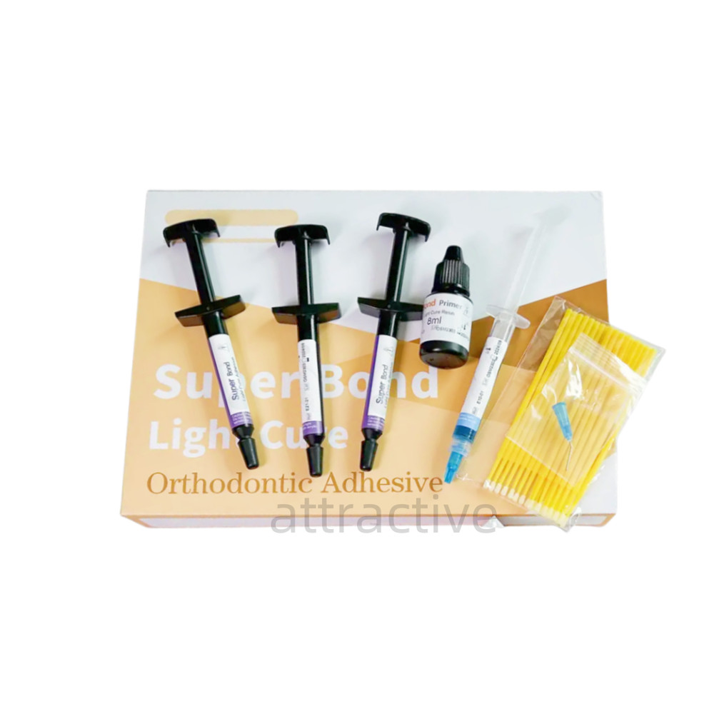 Dental Orthodontic Composite Resin Direct Paste Adhesive Bond Self Light Curing