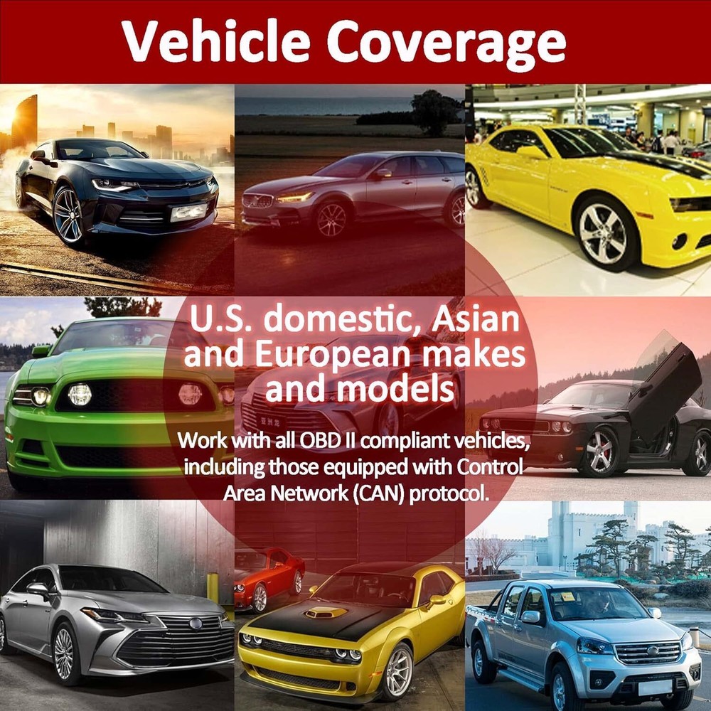 New Autel Autolink AL329 OBD II Code Reader Scanner Diagnostic Tool OBD2 Scanner