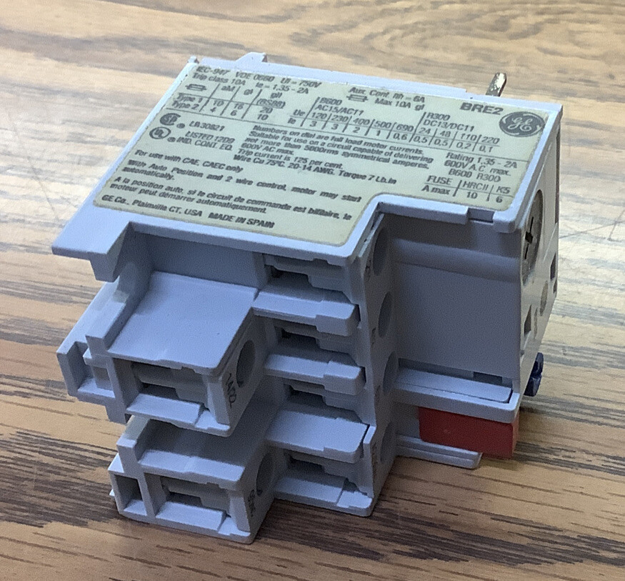 GENERAL ELECTRIC BRE2 OVERLOAD HEATER