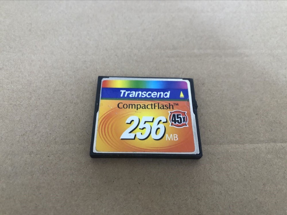 Transcend 256MB 45X CF Compact Flash Card