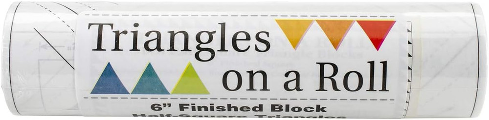 Triangles O Na Roll 6In Half Square 50Ft