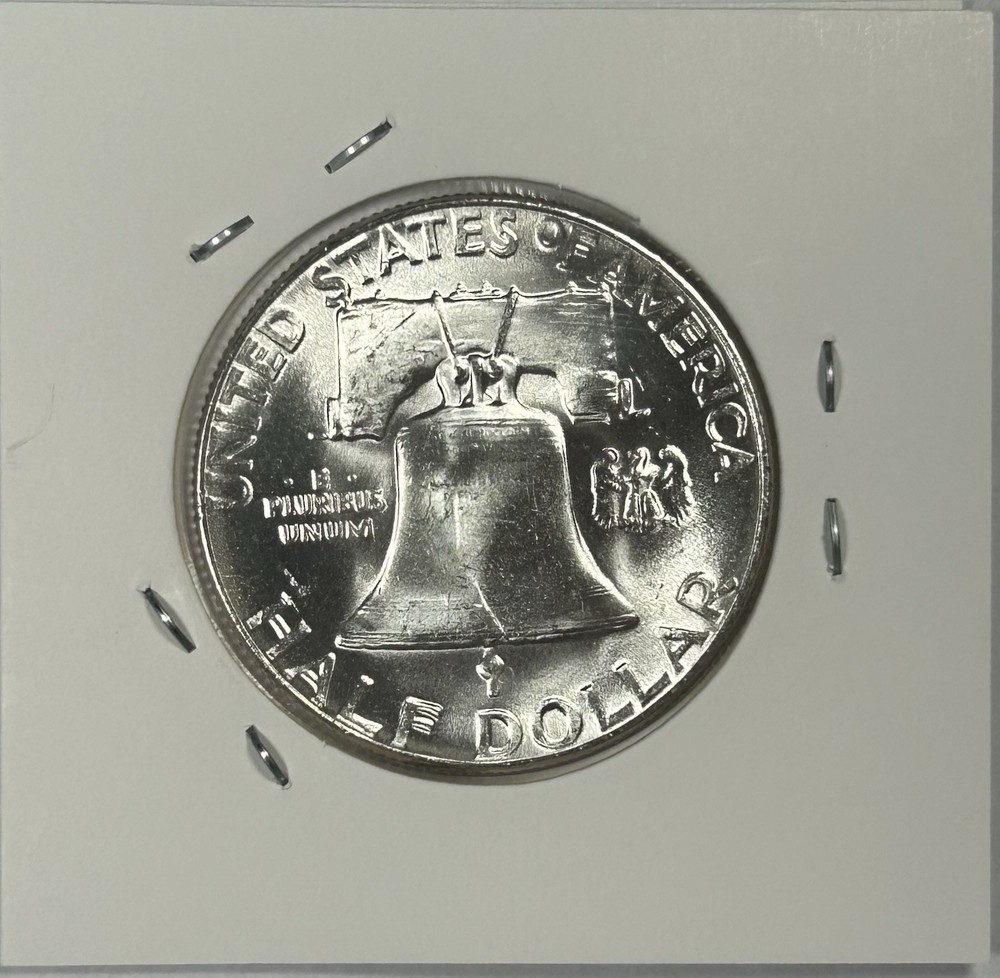 1957 Franklin Half Dollar Coin Uncirculated