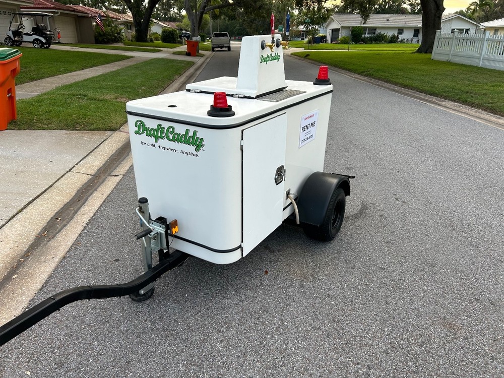 Draft Caddy Beer Cart/Dispenser. 100% self contained
