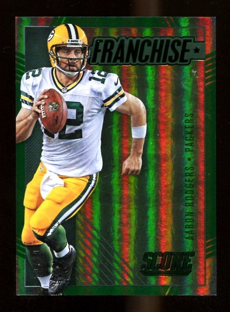 Aaron Rodgers 2018 Score Green #23 Packers 52279