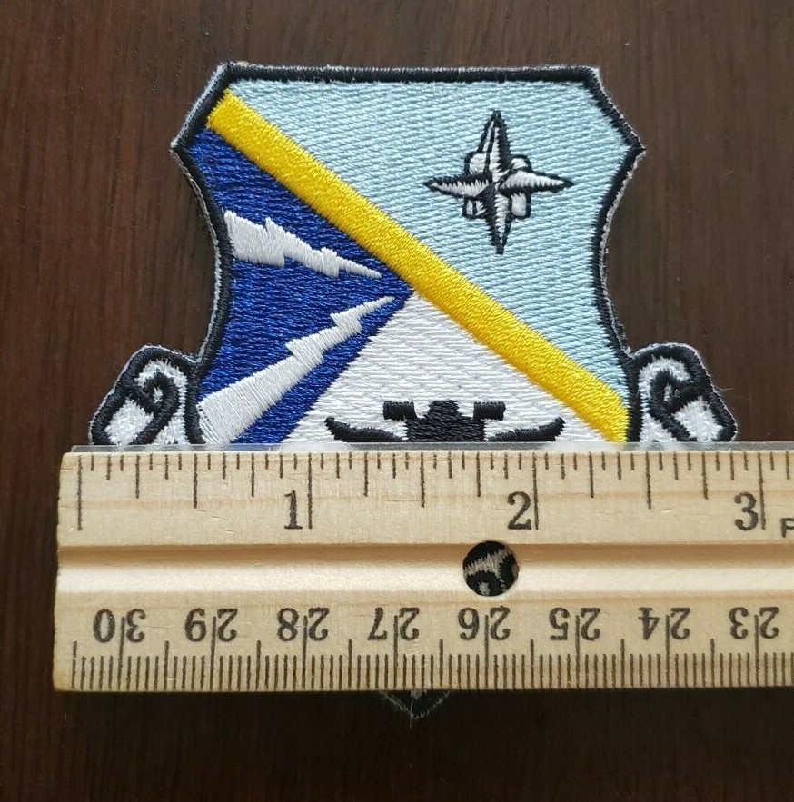 Vintage 552d Air Control Wing hook and loop patch AWACS CRC E-3 Sentry