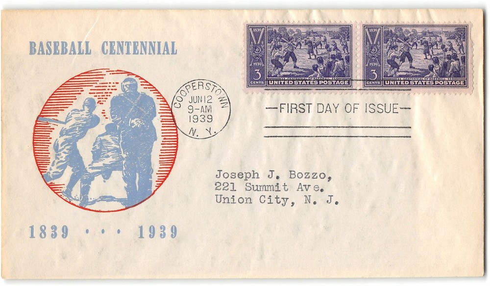 US #855 FDC, 1939