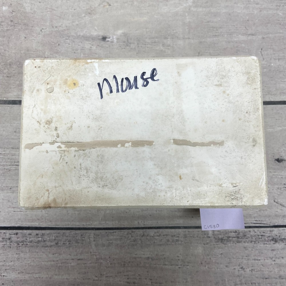Unbranded Ceramic Casting Mold Mouse Figurine #R-602