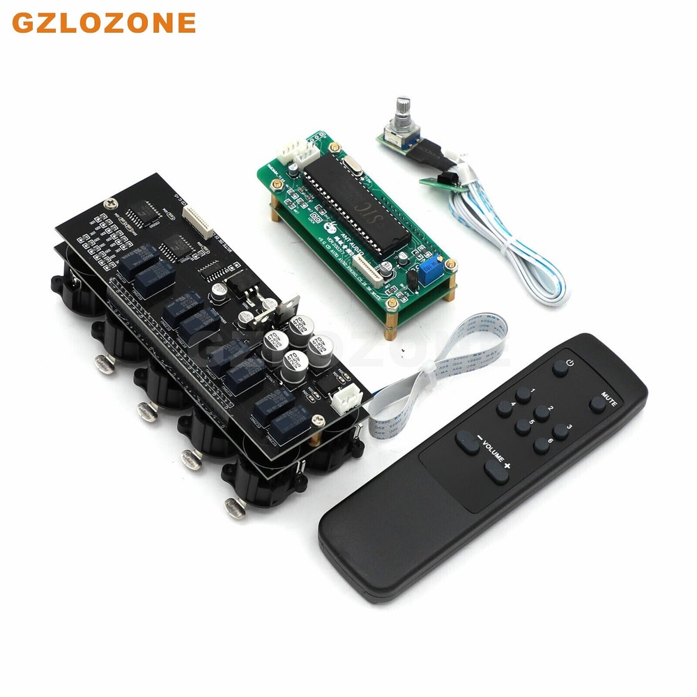 Hifi Remote XLR Balance Preamplifier Board CS3310 Volume Controller (B6-49)