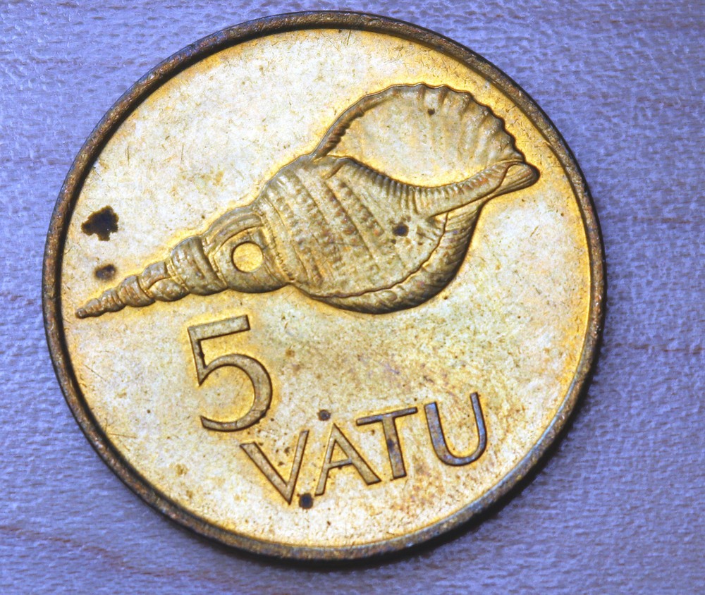 1999 Vanuatu 5 Vatu