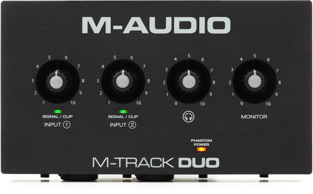 M-Audio M-Track Duo USB Audio Interface