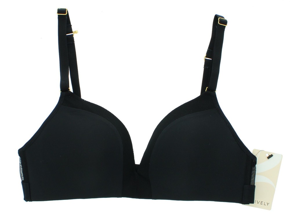 Lively Wireless Mesh Bra 45576, Adjustable Multiway Straps, Elastic Band, Padded