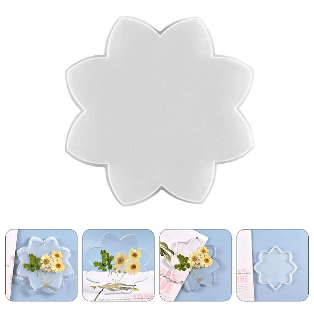 1PC Coaster Casting Molds Silicone Coaster Molds Coasters Silicone