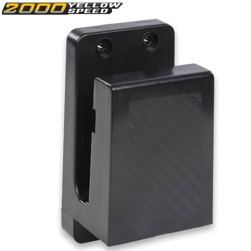 Wall Mount Rack Floating Display Hanger Safe Storage Black USA 