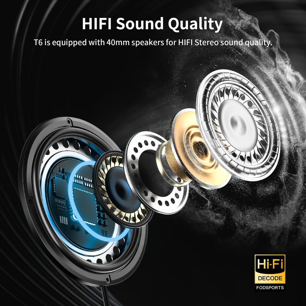 T6 Bluetooth Motorcycle Helmet Intercom 1000m 2-Way Live Headset Intercom