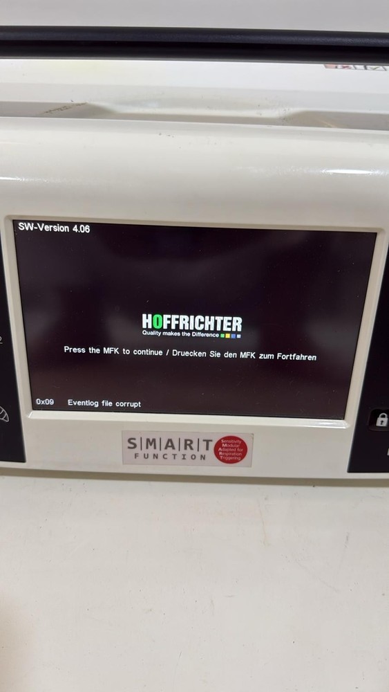 HOFFRICHTER CARAT II Pro Ventilator MADE IN GERMANY