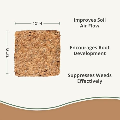 Organic Coco Chips for Plants (10lbs) - Coco Coir Chips - Coco Chips (10lbs)