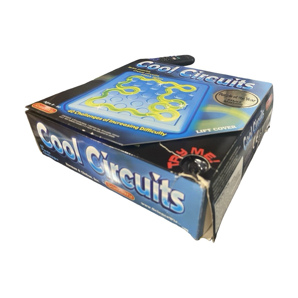 Science Wiz - Cool Circuits Puzzle Game - Working Lights & Music Complete