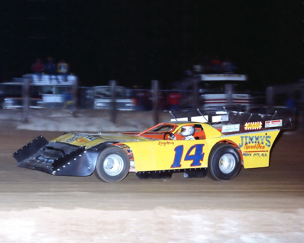1983 Larry Moore NDRA 4x6 print Dirt Late Model Racing