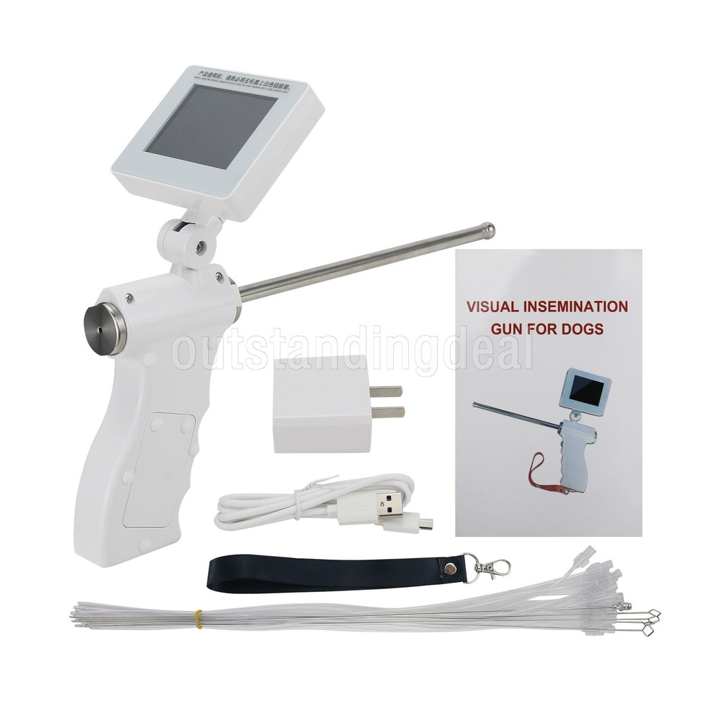 BTS-QKESJ Visual Artificial Insemination Gun Kit 5MP Camera Adjustable Screen