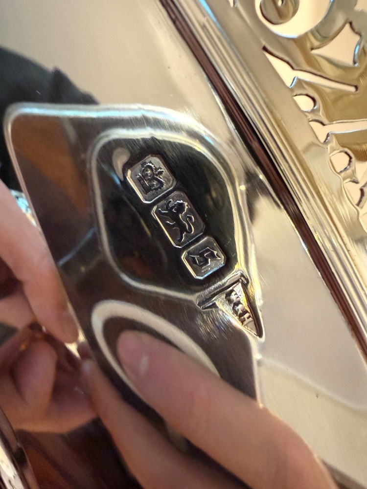sterling silver tazza