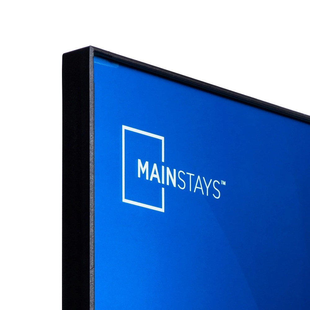 Mainstays 8.5x11 Front Loading Document Picture Frames, Black, Set of 6