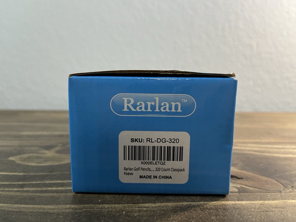 RARLAN Golf Pencils New Open Box Over 300pcs ~ Pre-Sharpened