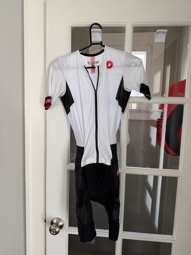 Castillo Woman’s Triathlon Suit White Size Small