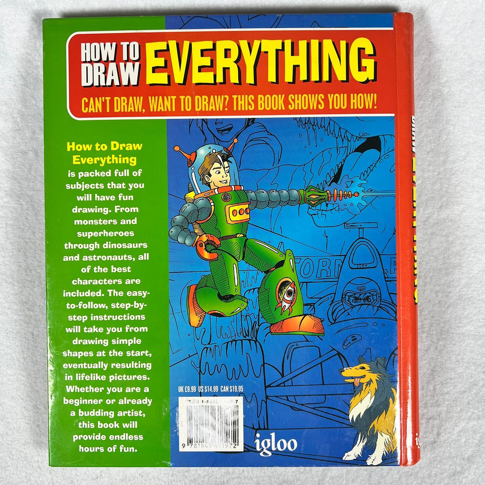 Igloo How to Draw Everything Step-by-Step Guide Art Book Spiral Bound 2005