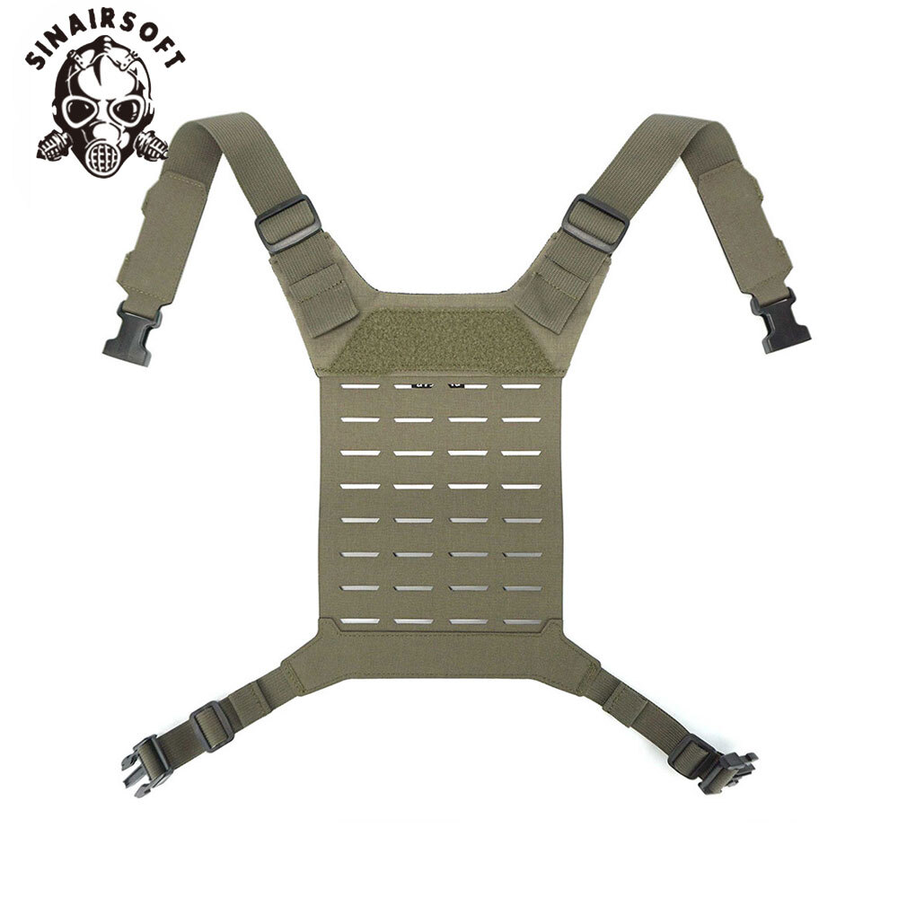 Tactical D3 SS MK Chest Rig MOLLE Universal Vest Back Panel Strap Mount Platform
