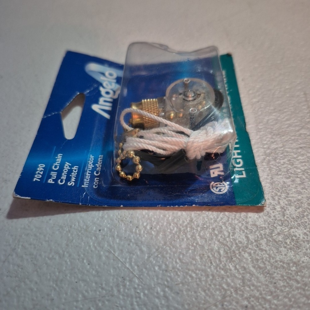 ANGELO PULL CHAIN CANOPY SWITCH 70290~ NEW & UNOPENED