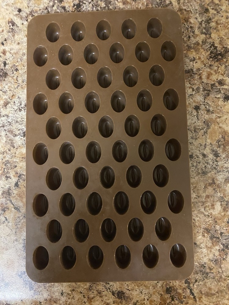 Silicone Coffee Bean Mold For Cake Candy Wax Baking Decorating