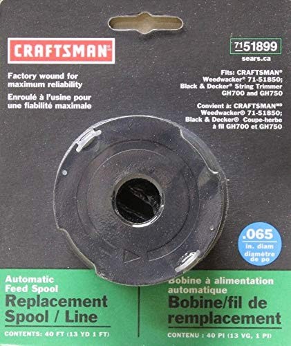 Craftsman Genuine OEM Replacement Line and Spool, 85942