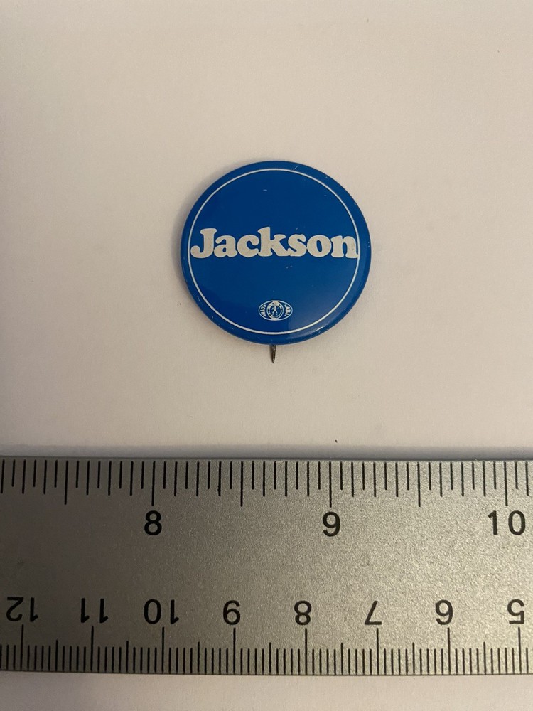 Jackson Pin Back Button P149