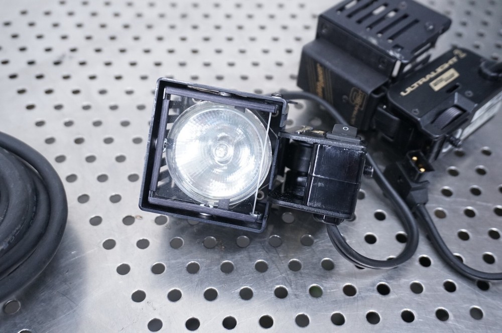 Two Anton Bauer Ultralight 2 Lights and 4 pin cable
