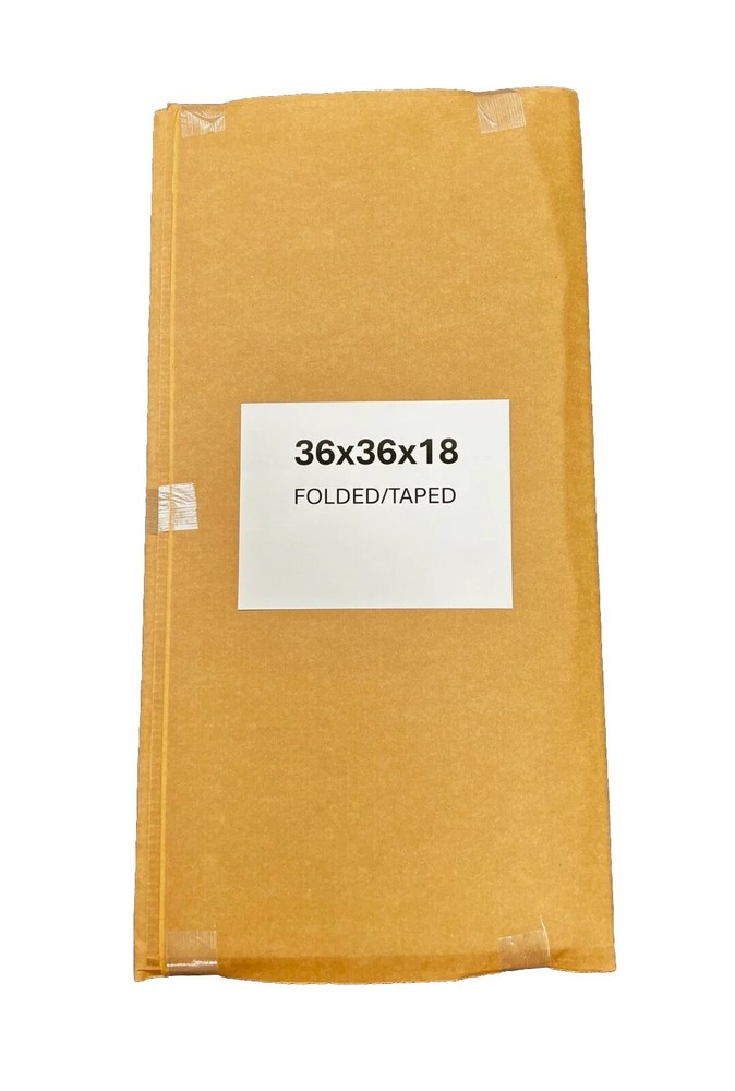 36" x 36" x 18" Cardboard Corrugated Box - SINGLE BOX
