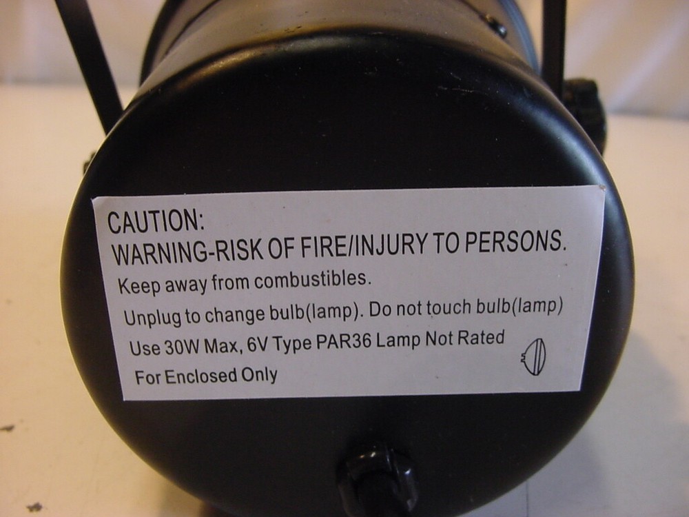 DJ STAGE SPOTLIGHT WITH ROTATING MOTOR